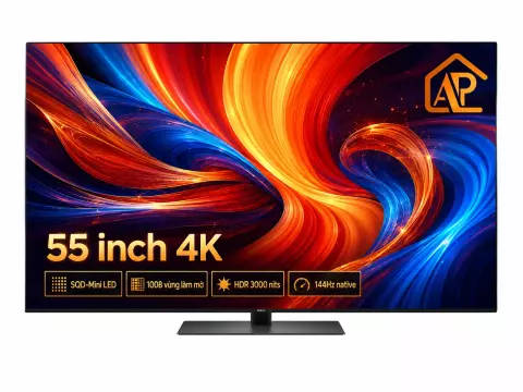 Google Tivi TCL SQD-Mini LED 4K 55 inch 55C8L