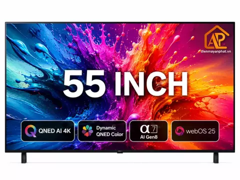 Smart Tivi LG QNED AI 4K 55 Inch 55QNED80ASA