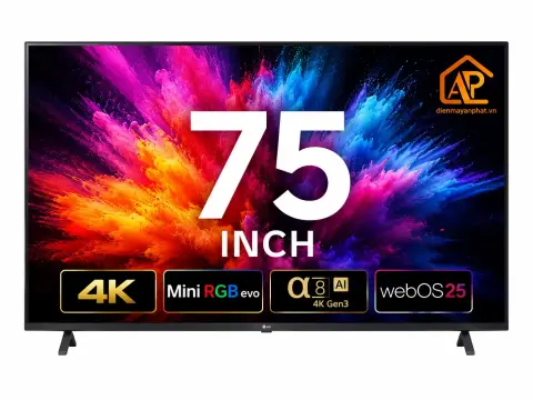 Smart Tivi LG Mini RGB evo AI 75 inch 75MRGB86BSA