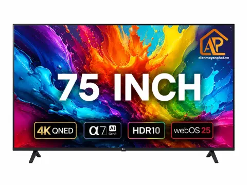 Smart Tivi LG QNED AI 4K 75 Inch 75QNED70ASA