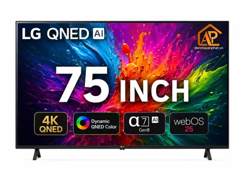 Smart Tivi LG QNED AI 4K 75 Inch 75QNED80ASA
