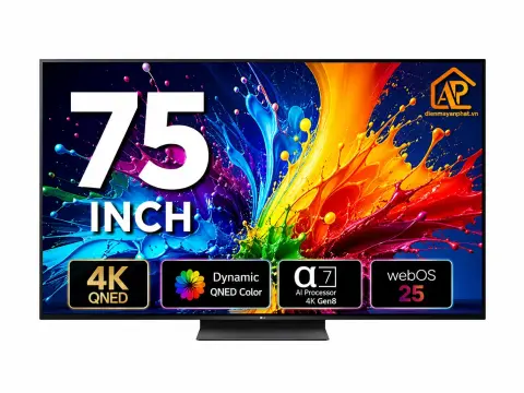 Smart Tivi LG QNED AI 4K 75 Inch 75QNED81ASA