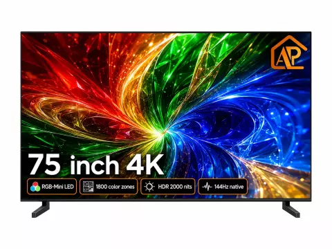 Google Tivi TCL RGB-Mini LED 4K 75 inch 75RM7L