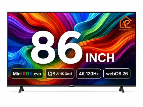 Smart Tivi LG Mini RGB evo AI 86 inch 86MRGB86BSA