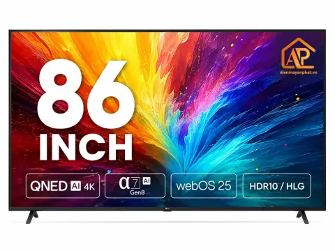 Smart Tivi LG QNED AI 4K 86 Inch 86QNED70ASA