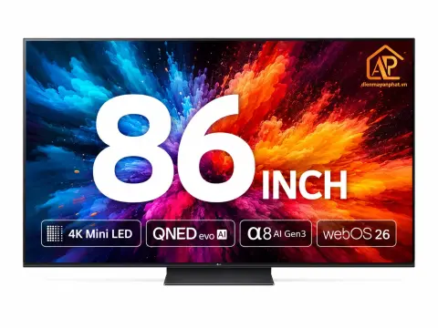 Smart Tivi LG QNED Evo AI 4K 86 inch 86QNED86BSA