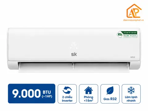Điều hòa Sumikura 9000BTU 2 chiều inverter APS/APO-H092 GOLD