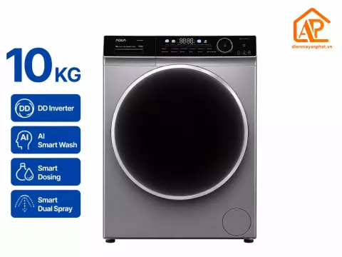 Máy giặt Aqua Inverter 10 kg AQD-DD1001G PS