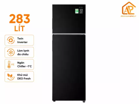 Tủ lạnh Aqua Inverter 283 lít AQR-T299FA FB