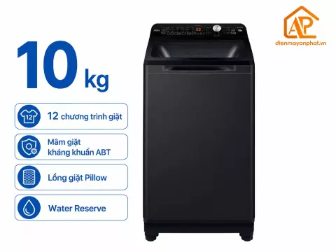 Máy giặt Aqua 10 kg AQW-FR101GT BK