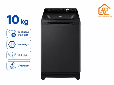 Máy giặt Aqua 10 kg AQW-U100FT BK