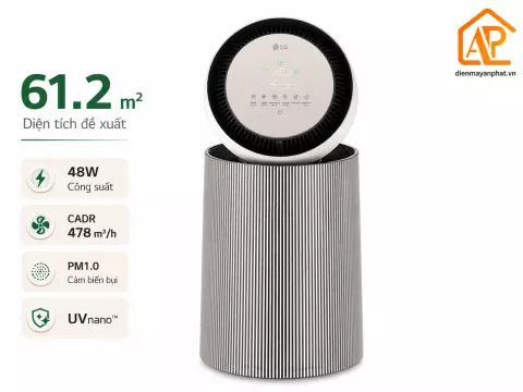 Máy lọc không khí LG 360 độ Alpha 1 tầng AS65GDBY0