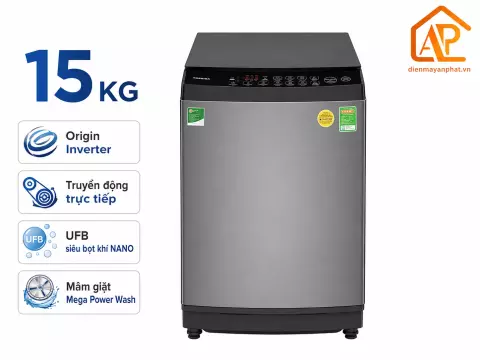 Máy giặt Toshiba Inverter 15 kg AW-DUG1600WV SK