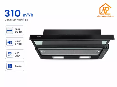 Máy hút mùi âm tủ Bosch DFT63AC61B Serie 2