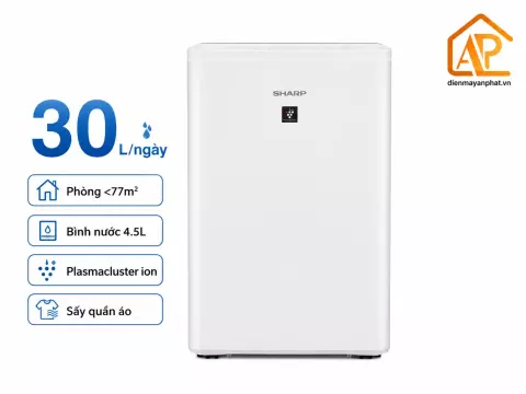 Máy hút ẩm Sharp DW-T30HV-W