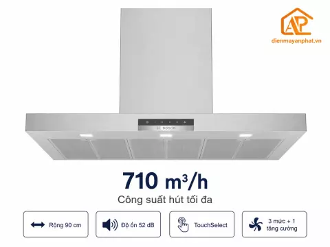 Máy hút mùi gắn tường Bosch DWB97DM50B