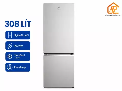 Tủ lạnh Electrolux Inverter 308 lít EBB3402K-A