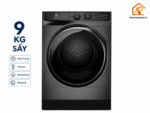 Máy sấy bơm nhiệt Electrolux UltimateCare 900 Inverter 9 kg EDH902R9SC