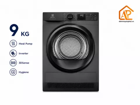 Máy sấy bơm nhiệt Electrolux UltimateCare 700 Inverter 9 kg EDH903R7SC