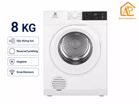 Máy sấy thông hơi Electrolux UltimateCare 300 8 kg EDV804H3WC