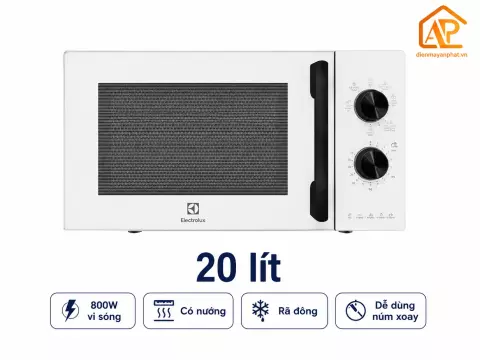 Lò vi sóng Electrolux 20 lít EMG20K22W