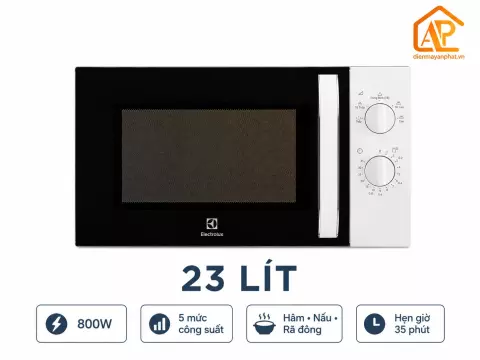 Lò vi sóng Electrolux EMM23K18GW 23 lít