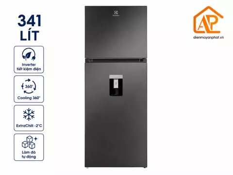 Tủ lạnh Electrolux Inverter 341 lít ETB3460L-B