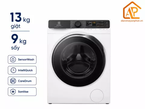 Máy giặt sấy Electrolux UltimateCare 700 Inverter giặt 13 kg - sấy 9 kg EWW1343R7WC