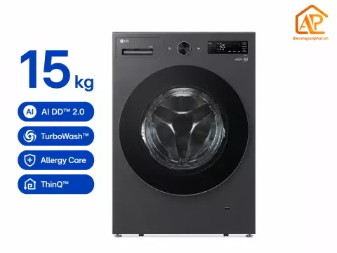 Máy giặt LG AI DD Inverter 15 kg F2515SNTG