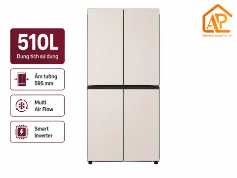 Tủ lạnh LG French Door Inverter 512 lít Multi Door F51EG