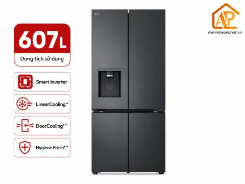 Tủ lạnh LG French Door Inverter 607 lít Multi Door F61BMD