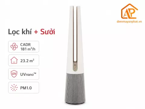 Máy lọc không khí kết hợp sưởi LG PuriCare AeroTower FS15GPCJ0