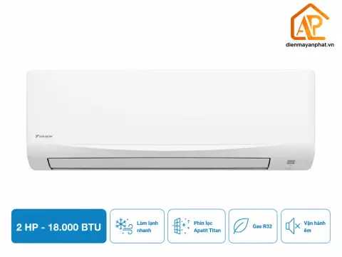 Điều hòa Daikin 1 chiều 18000 BTU FTF50XAV1V