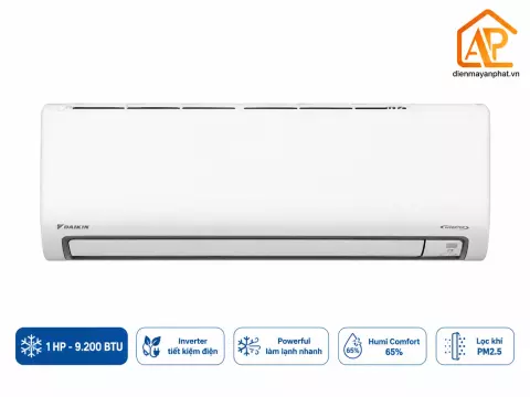 Điều Hòa Daikin Inverter 1 chiều 9000 BTU FTKB25ZVMV