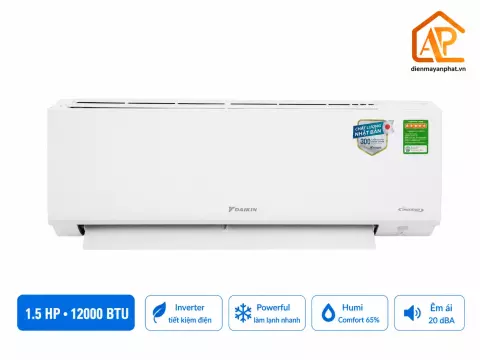 Điều hòa Daikin Inverter 1 chiều 12000 BTU FTKB35ZVMV