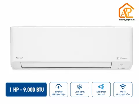 Điều hòa Daikin Inverter 1 chiều 9000 BTU FTKY25ZVMV