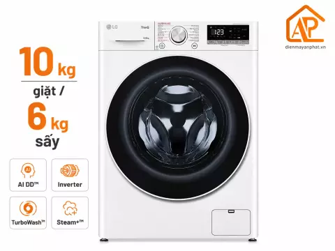 Máy giặt sấy LG Inverter 10 Kg - sấy 6 Kg FV1410D4W1
