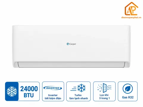 Điều hòa Casper Inverter 1 chiều 24000 BTU GC-24IS35