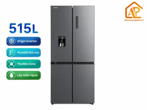 Tủ lạnh Toshiba Inverter 515 lít Multi Door GR-RF675WI-PMV(06)-MG