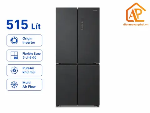 Tủ lạnh Toshiba Inverter 515 lít Multi Door GR-RF677WI-PMV(06)-MG
