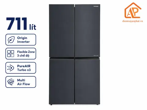 Tủ lạnh Toshiba Inverter 711 lít Multi Door GR-RF900WI-PMV(06)-MG