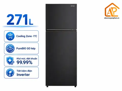 Tủ lạnh Toshiba Inverter 271 lít GR-RT349WE-PMV(68)