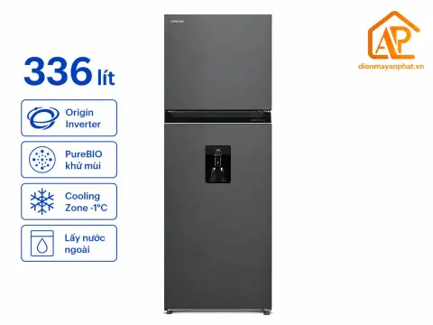 Tủ lạnh Toshiba Inverter 336 lít GR-RT435WEA-PMV(06)-MG