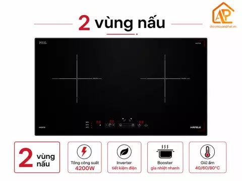 Bếp từ 2 vùng nấu Hafele HC-I2712A (536.61.716)