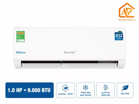 Điều hòa Funiki Inverter 9000 BTU 1 chiều HIC09TMU