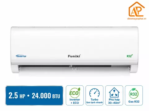 Điều hòa Funiki Inverter 24000 BTU 1 chiều HIC24TMU