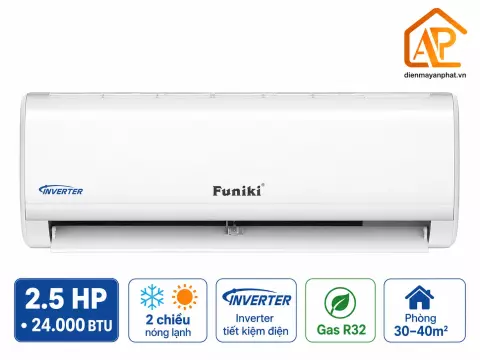 Điều hòa Funiki Inverter 24000 BTU 2 chiều HIH24TMU