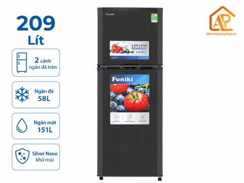 Tủ Lạnh Funiki 209 Lít HR T6209TDG