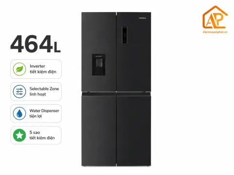Tủ lạnh Hitachi Inverter 464 lít Multi Door HR4N7520DSWDXVN