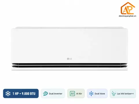 Điều hòa LG Inverter 1 chiều 9000 BTU IDC09M1